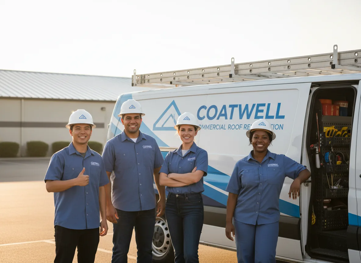 Commercial roof coating company in Virgil, KS